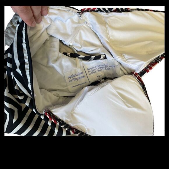 𝅺profile BY Gottex Retro Chic Halter One Piece Swimsuit size 8 - Picture 4 of 4